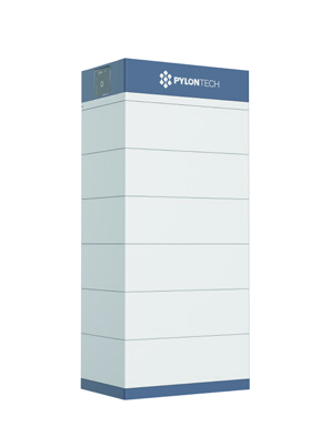 Pylontech Force-H3 tower installed in a corner, photo from the official datasheet