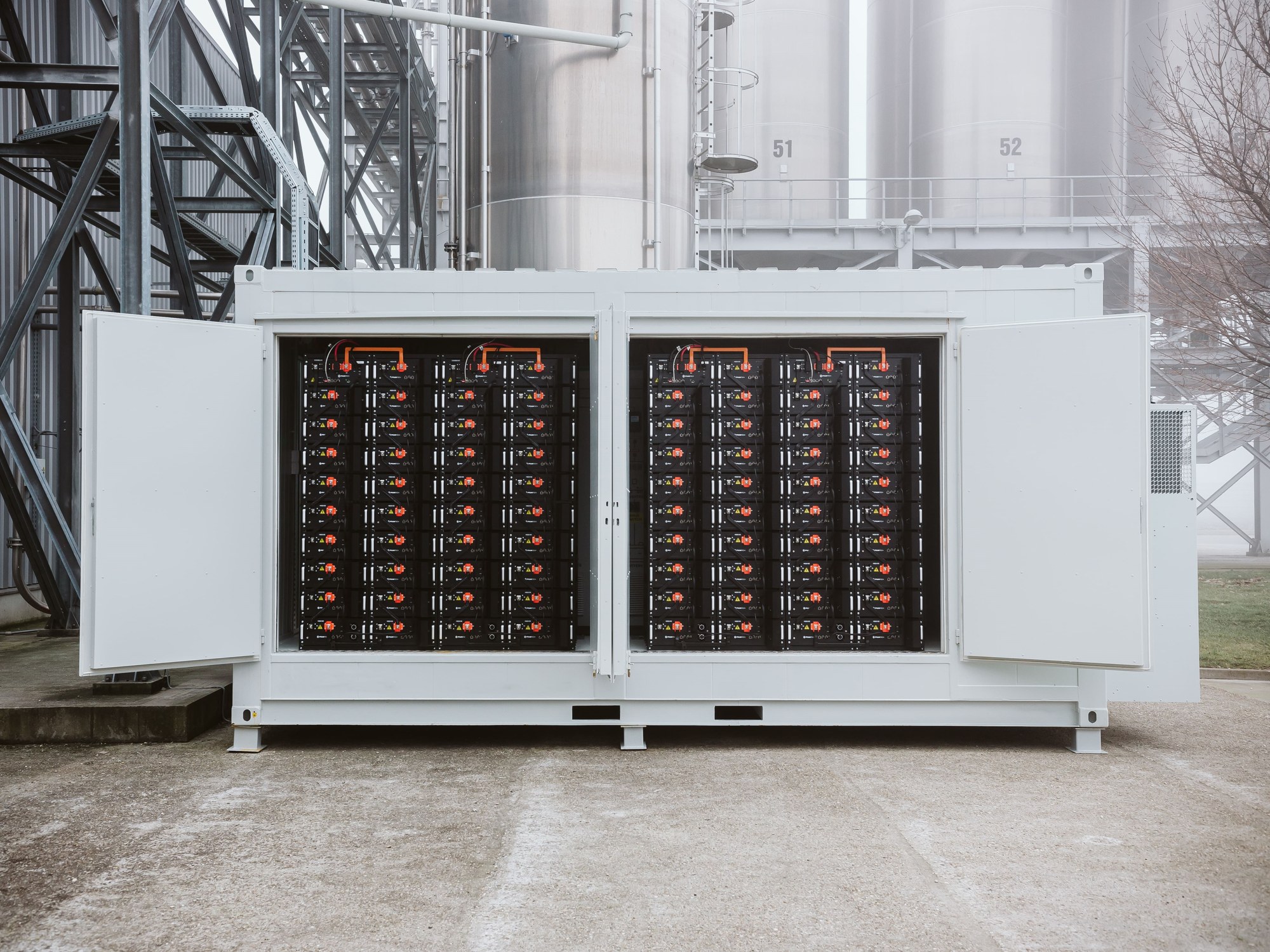 Pylontech grid-service battery energy storage container with battery modules