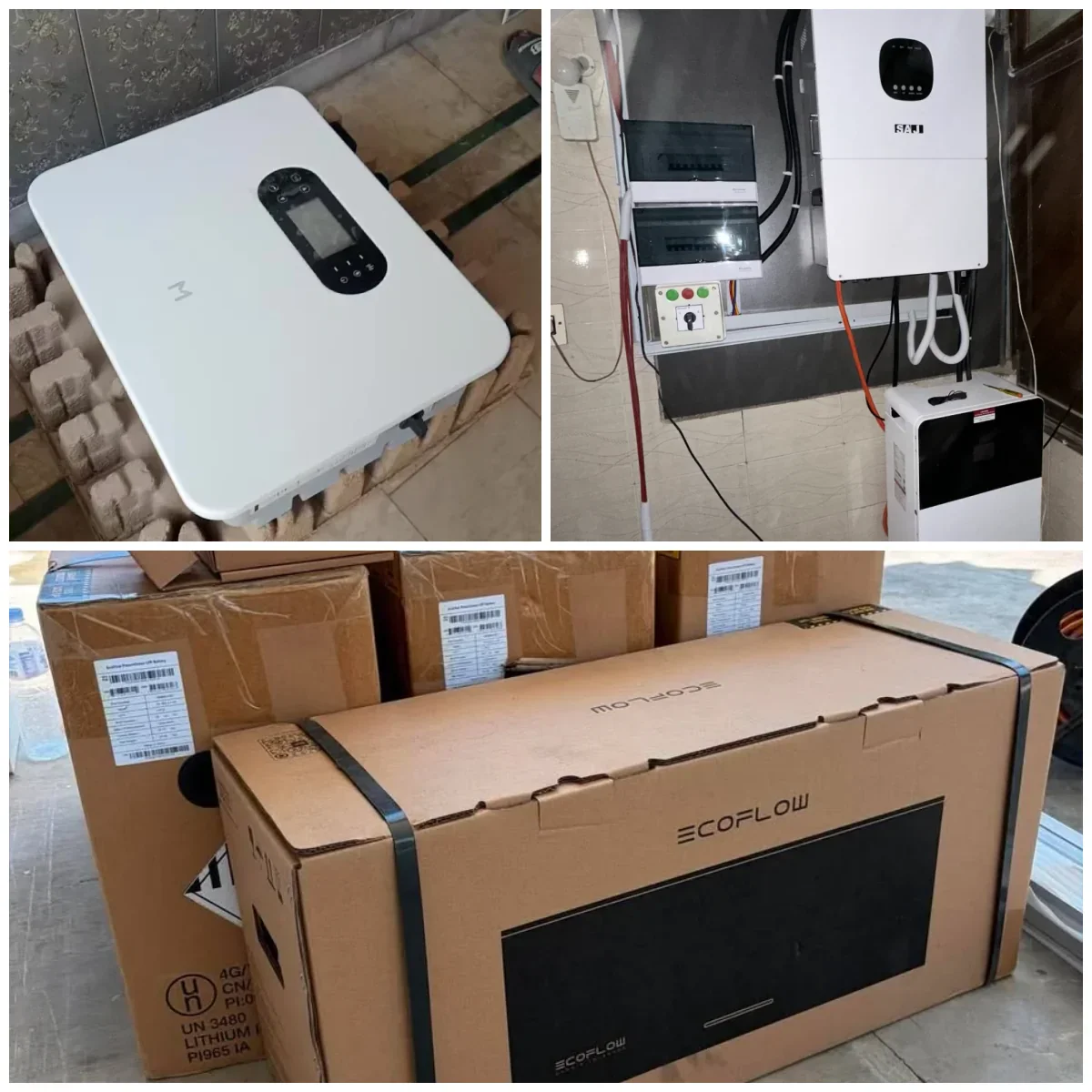 Residential storage kit — hybrid inverter and home battery