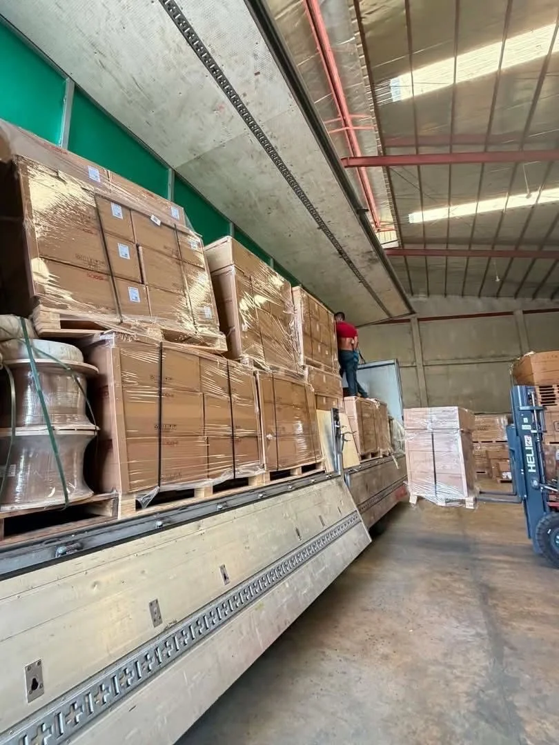 Freight loading at the German logistics hub