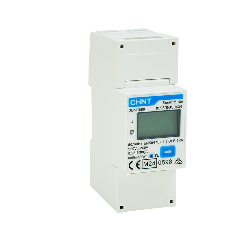 Chint DDSU666 (einphasiger DIN-Schienen-Smartmeter, direkt bis 80 A)