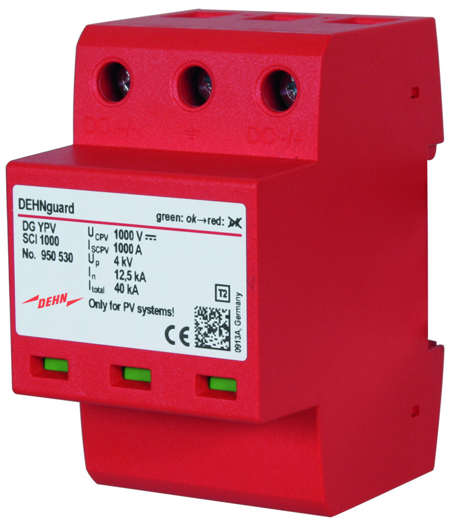 DEHN DG YPV SCI 1000 (Typ-2-DC-Überspannungsableiter, 1000 V PV)