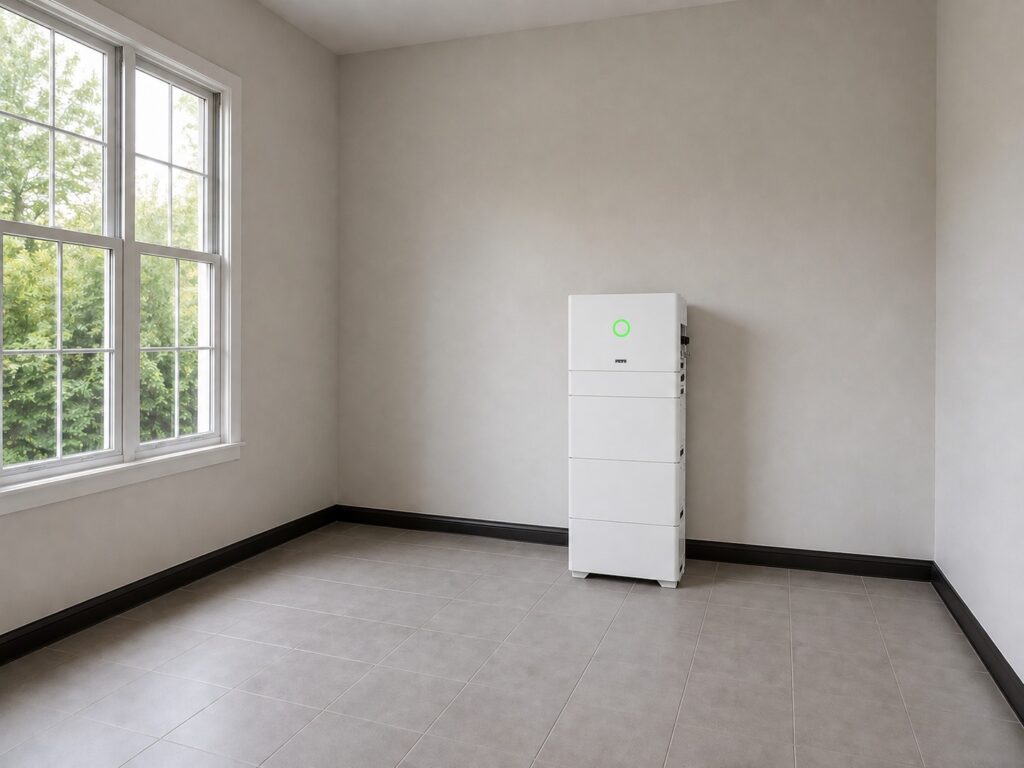 Möbelqualität in einspaltiger Integration mit internen Sammelschienen.
