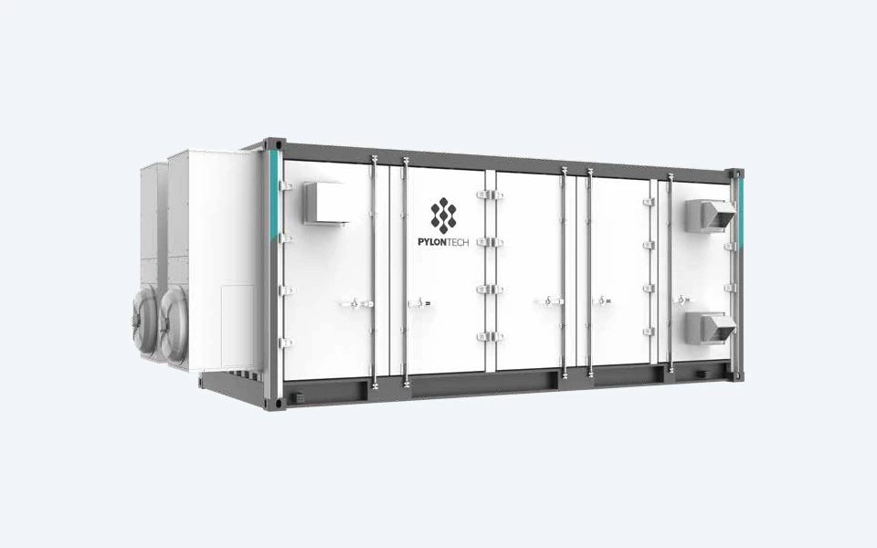 All-in-One-Containerspeicher, projektbezogen angeboten über Linker